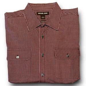 Michael Kors Men’s Long Sleeve Dress Shirt